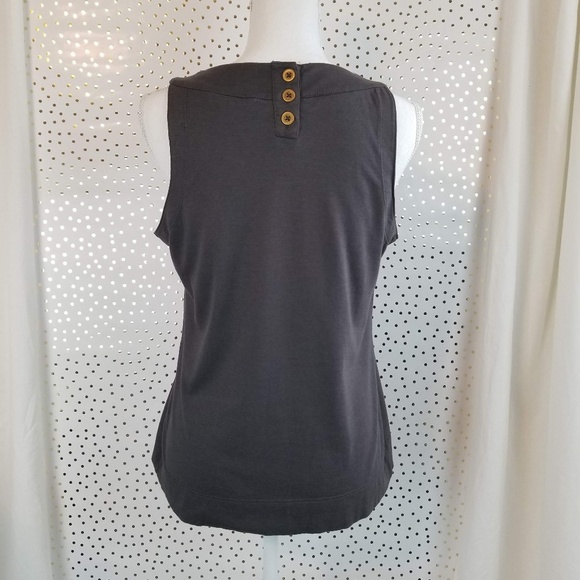 Banana Republic | Embellished Gray Tank | Medium - Picture 3 of 8